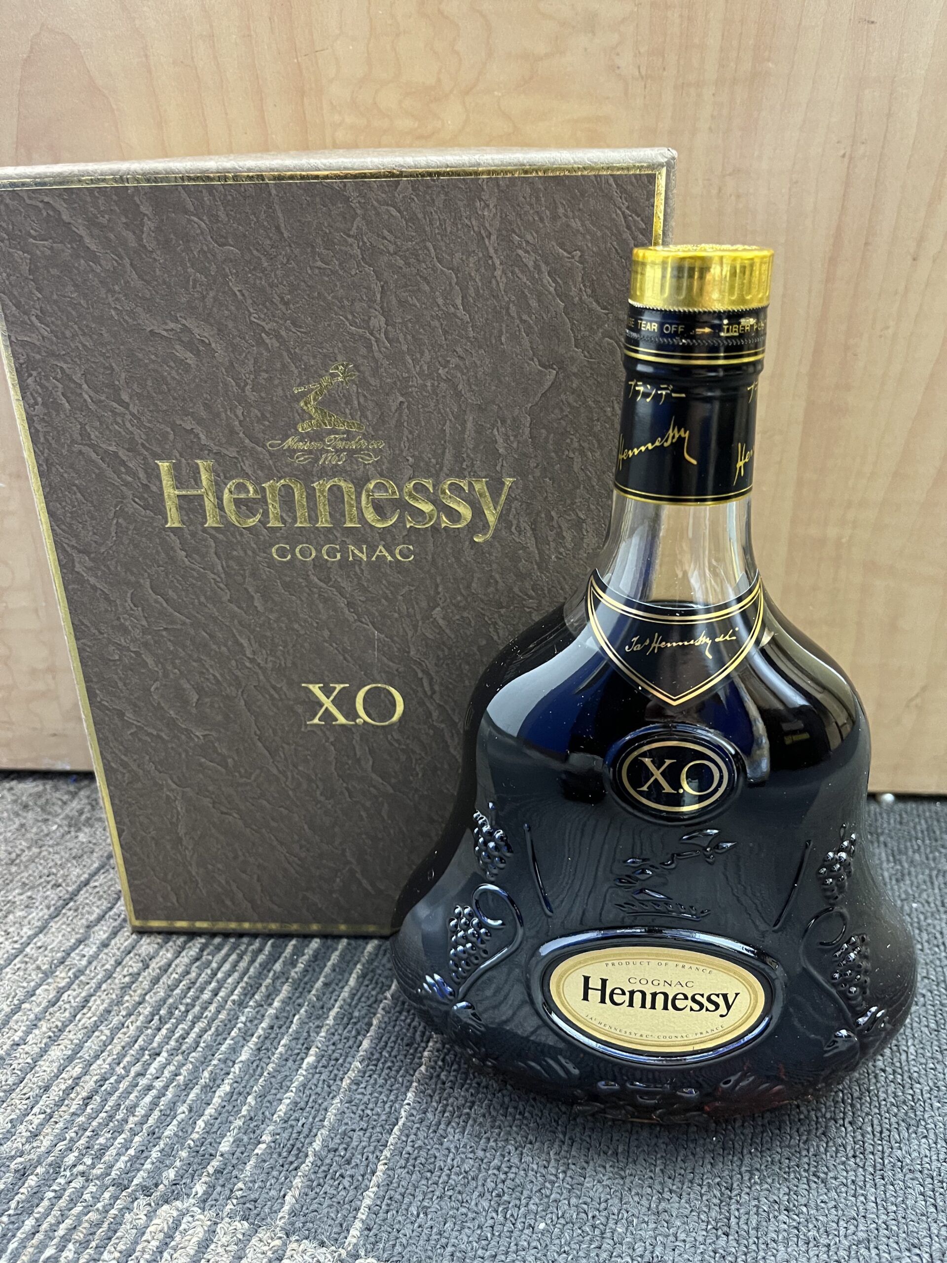 未開栓！コニャック ヘネシー エクストラ HENNESSY EXTRA 箱付 仕方