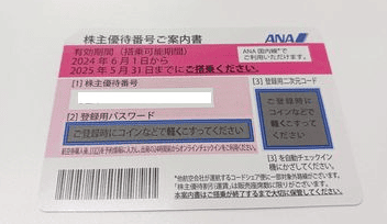 【送料無料】 ANA 株主優待券(株主優待割引運賃用) ×２枚組　２セット(計４枚)あります！ | ANA（全日空）株主優待券 10枚セット 有効期限2026年11月30日