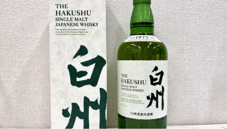 終売品】正規品 白州 旧ラベル シングルモルト ウイスキー SUNTORY 終 