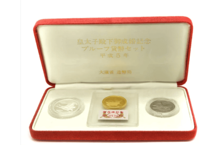皇太子殿下御成婚記念 5万円金貨 買取