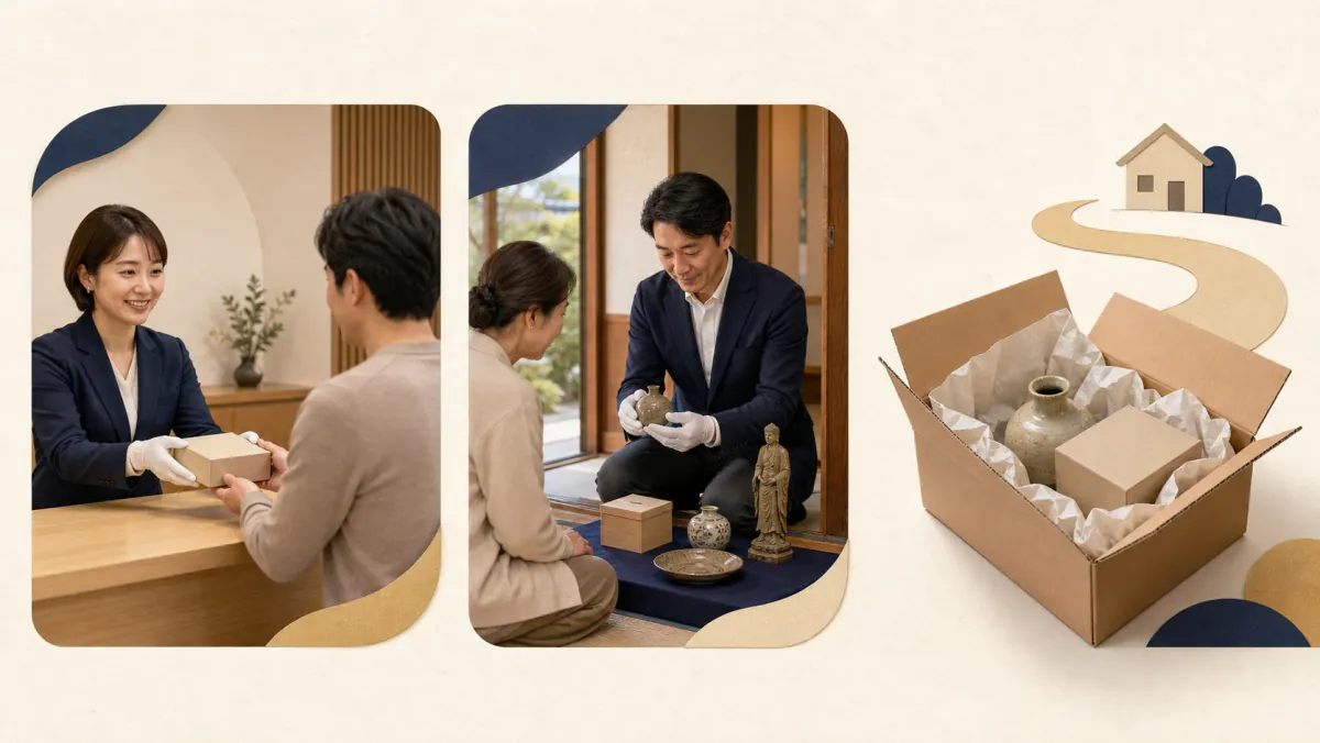 『買取大吉』の店頭・出張・宅配買取の3つの方法を示すイメージ