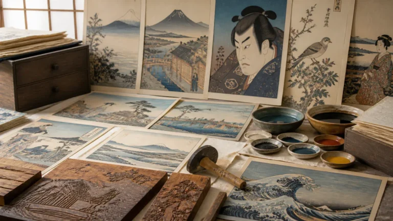 浮世絵で有名な絵師9人と代表作は？北斎・広重・写楽の名作をやさしく解説