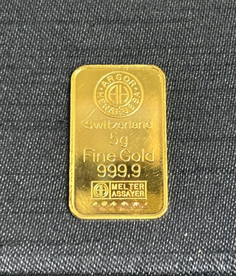 金のインゴット
