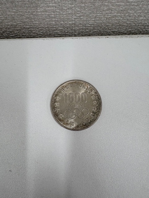 東京オリンピック 1000円銀貨